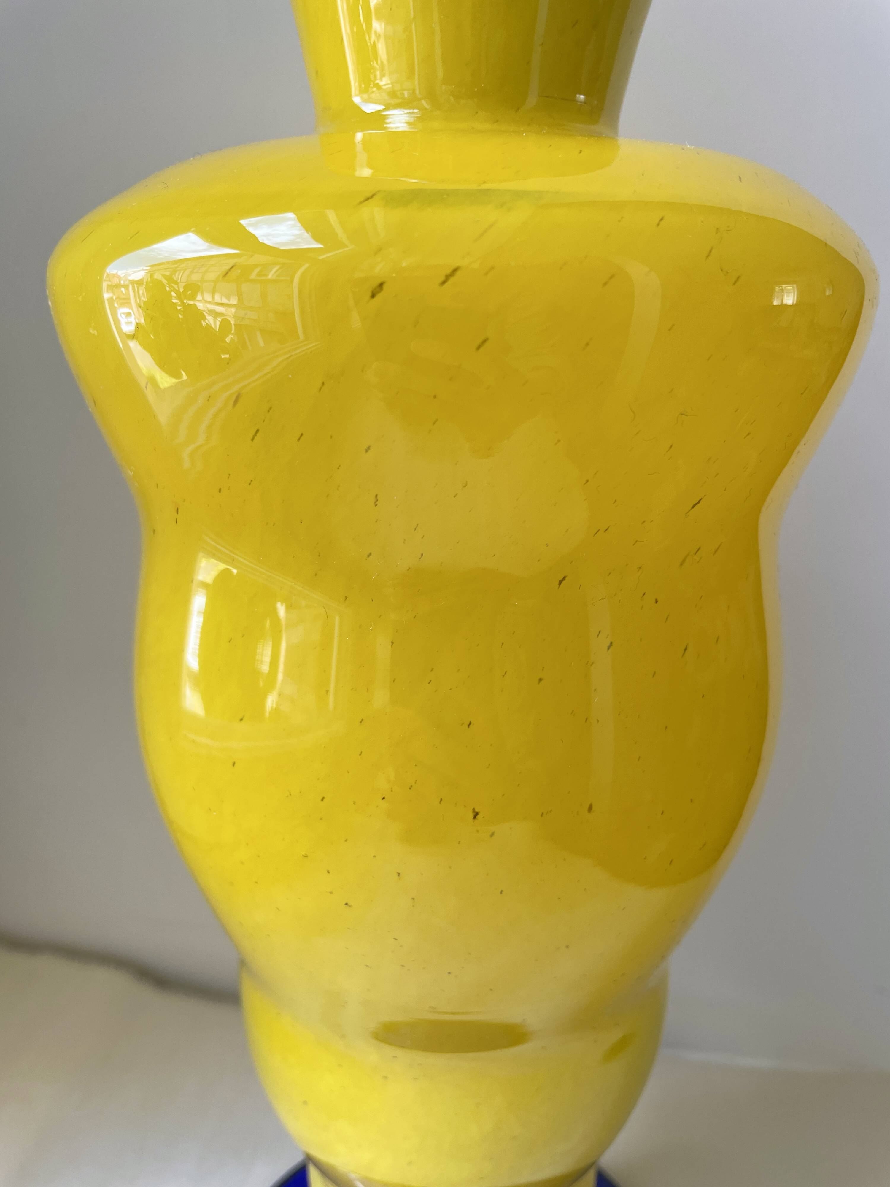 Murano vase vintage 90s