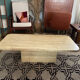 Travertine coffee table in the 70s