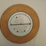 Ceiling lamp with fruit wood frame