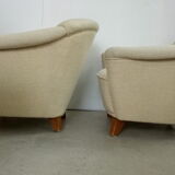 Pair scandinavian armchairs