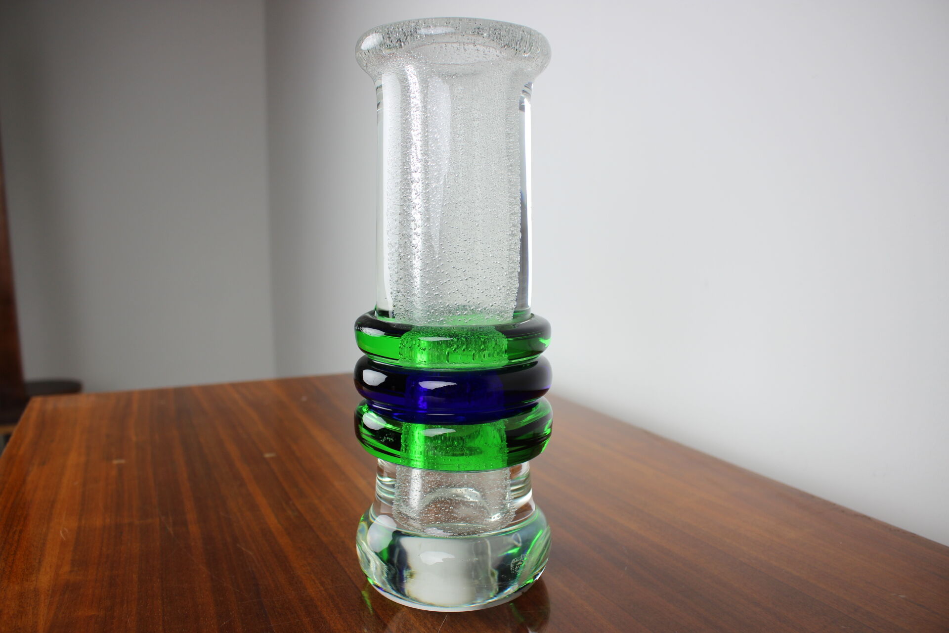 Art Glass Vase by Pavel Jezek for Skrdlovice Glassworks,1975s