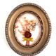 Domed frame dried flowers