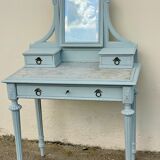 Louis XVI style dressing table with mirror