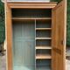 XXL Parisian wardrobe in solid light oak