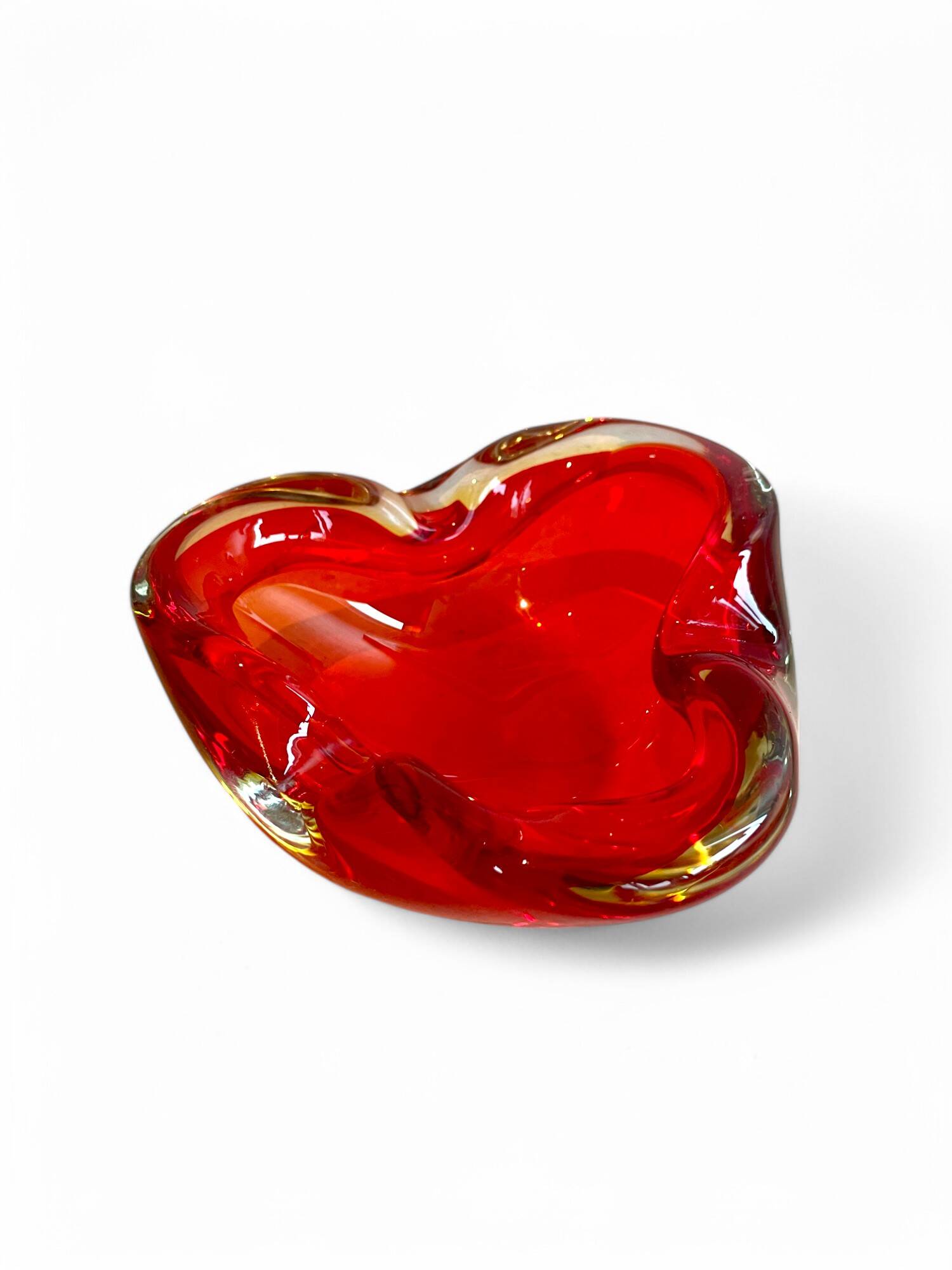 Murano glass ashtray pocket emptier from the 50s