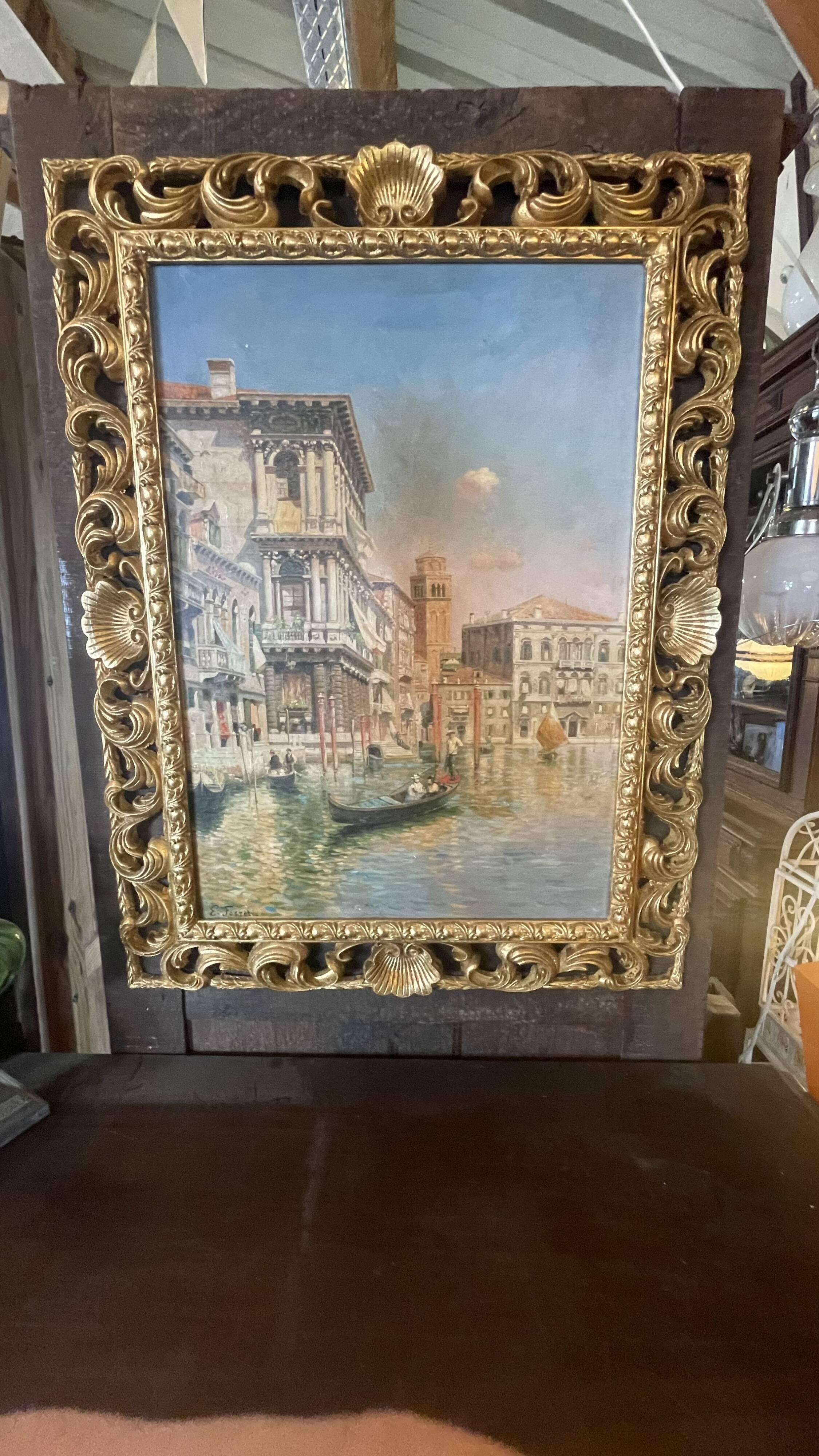 Oil painting on canvas