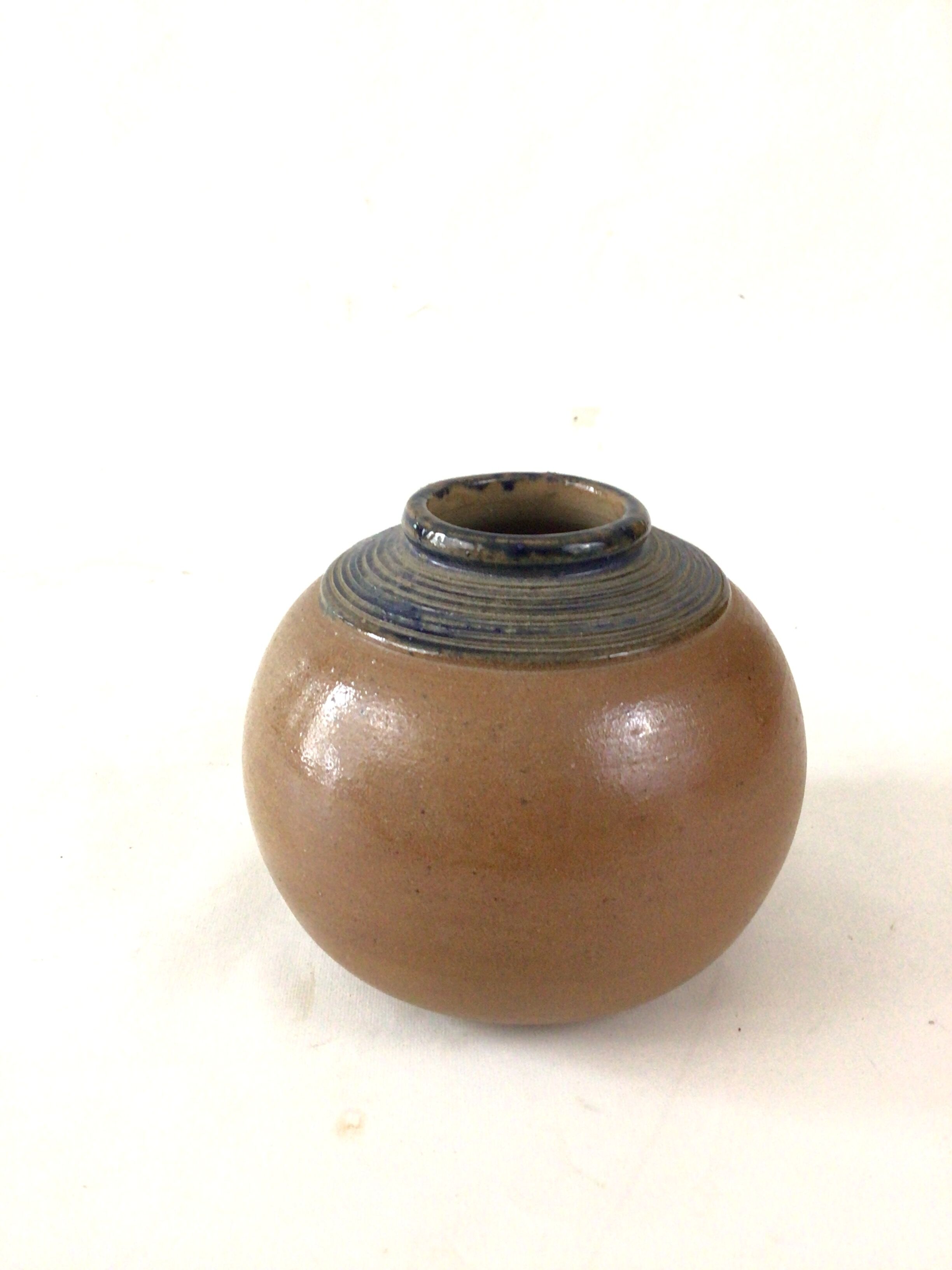 Sandstone ball vase