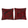 Lot de 2 housses de coussin turque vintage 38x38 cm