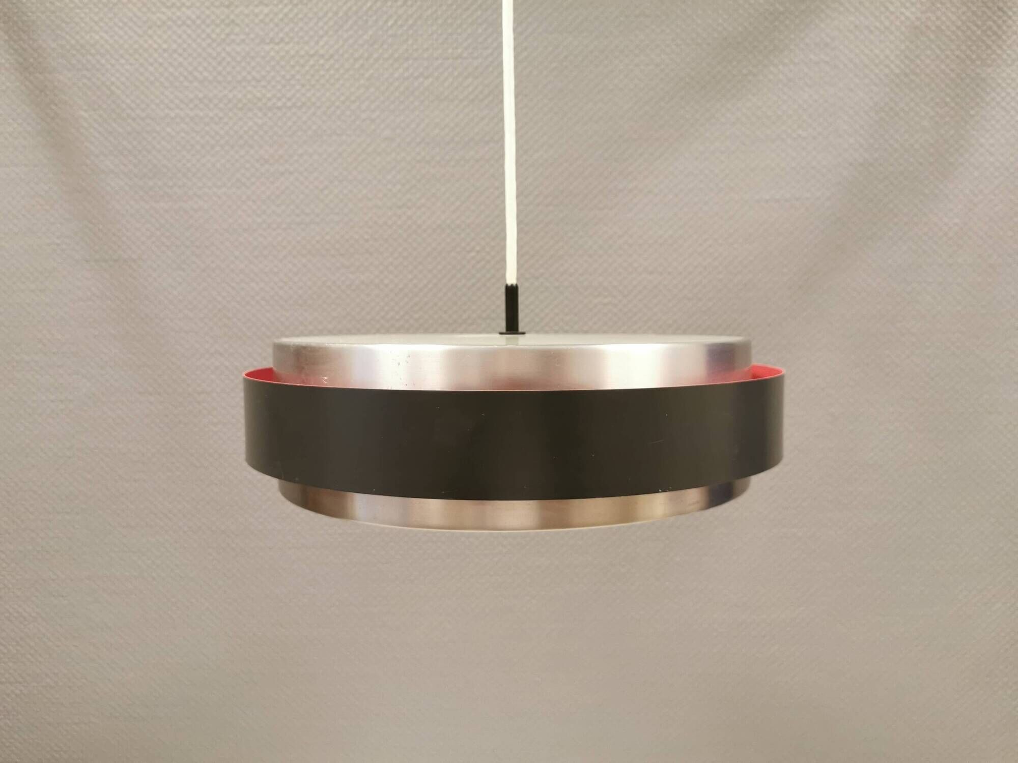 Danish design hanging lamp by Jo Hammerborg, produced by Fog&Mørup, model Sera from 1968.