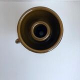 Ceramic candle holder italy 70s
