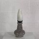 Vintage ceramic and opaline lamp