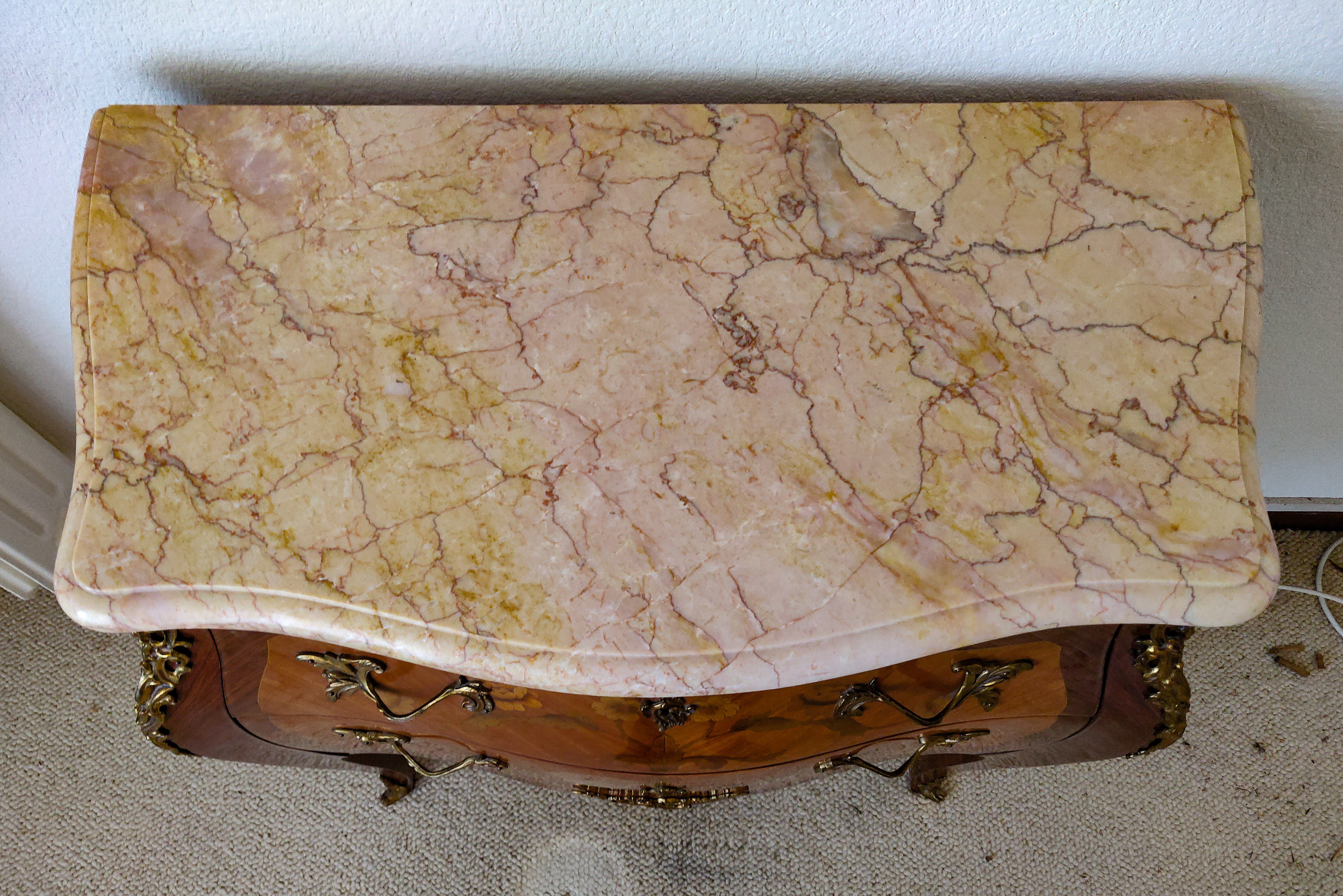 Commode Louis XVI 2 tiroirs 78cm