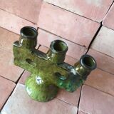 Tamegroute pottery candle holder