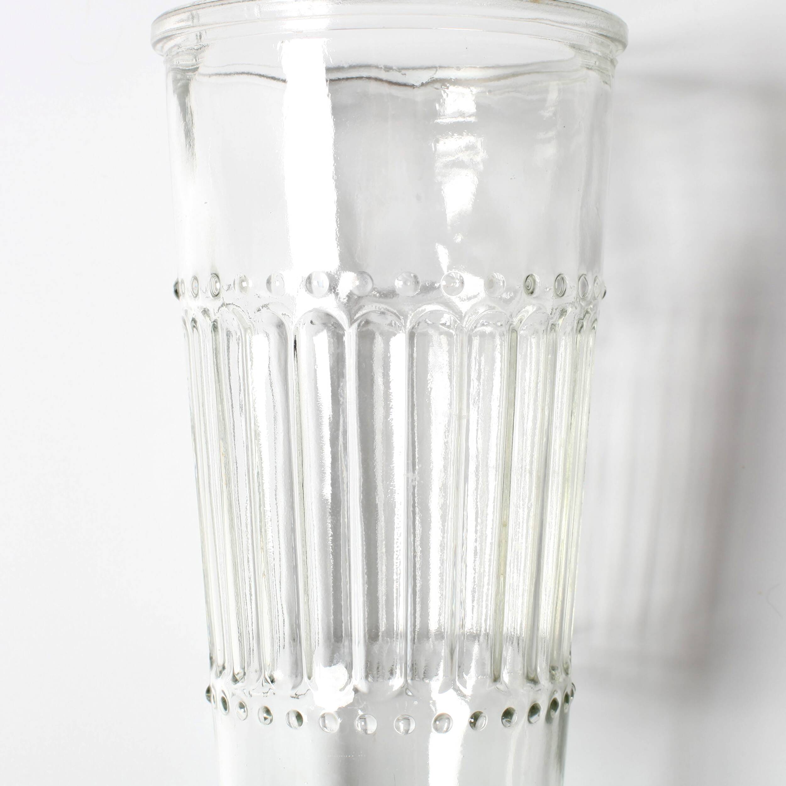 Set of 2 Vintage Large Italian Water Glasses / Italy / 1960s