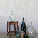Antique wooden workshop stool