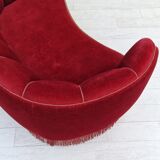 1960s danish vintage 2 seater "banana" sofa