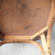 Suite de 4 chaises de bistrot Baumann 1950