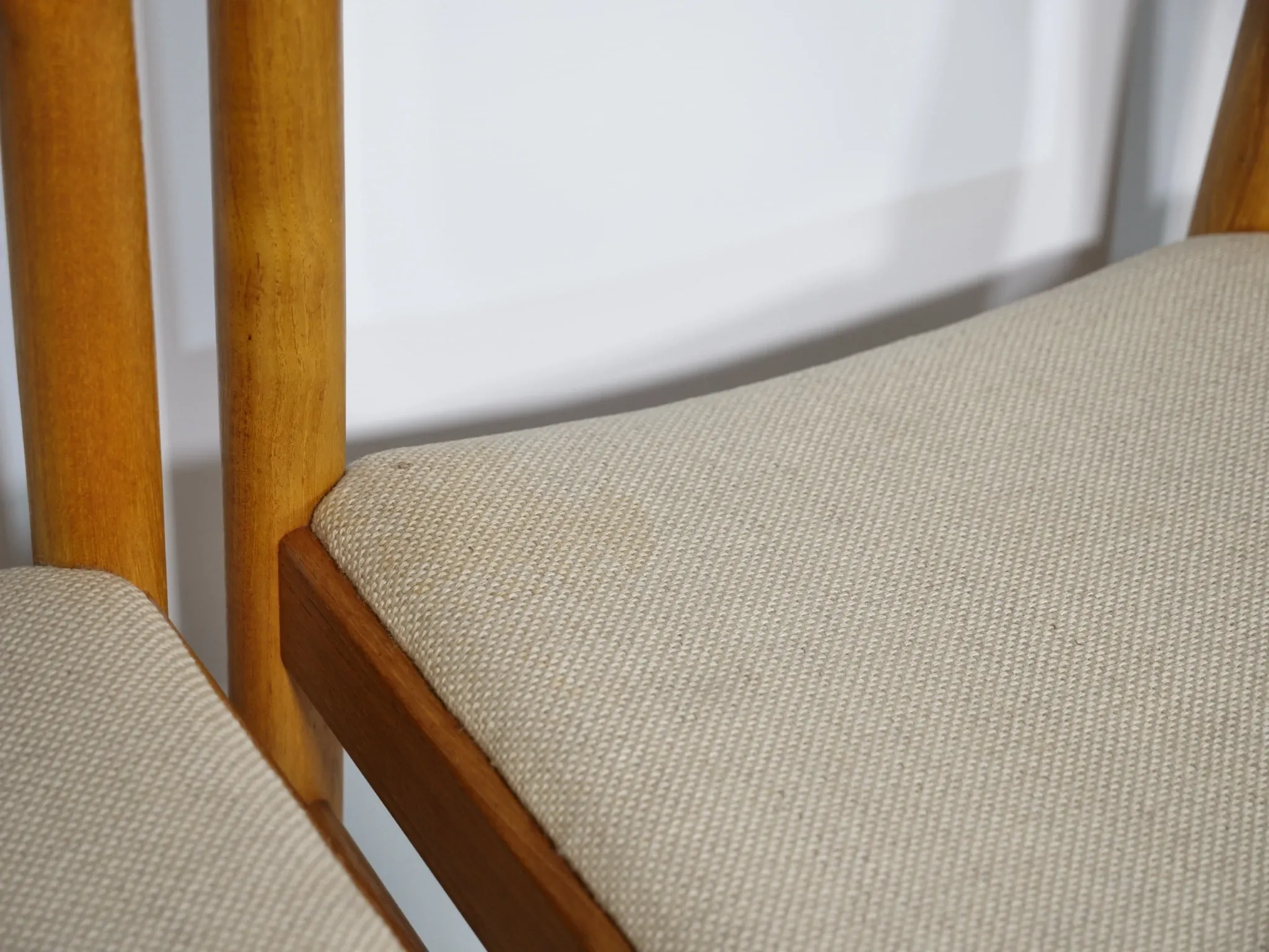 Danish Design Chairs in Teak by H.W. Klein for Bramin, Set of 4, 1960s