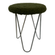 Vintage stool with hairpin legs small stool 60's