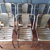 6 Tolix bistro chairs