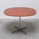 'Super-Circulaire' table in teak by Piet Hein and Bruno Mathsson for Fritz Hansen, 1974