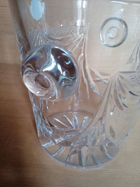 Etzel vintage crystal champagne bucket