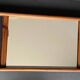 Plateau miroir vintage en bois