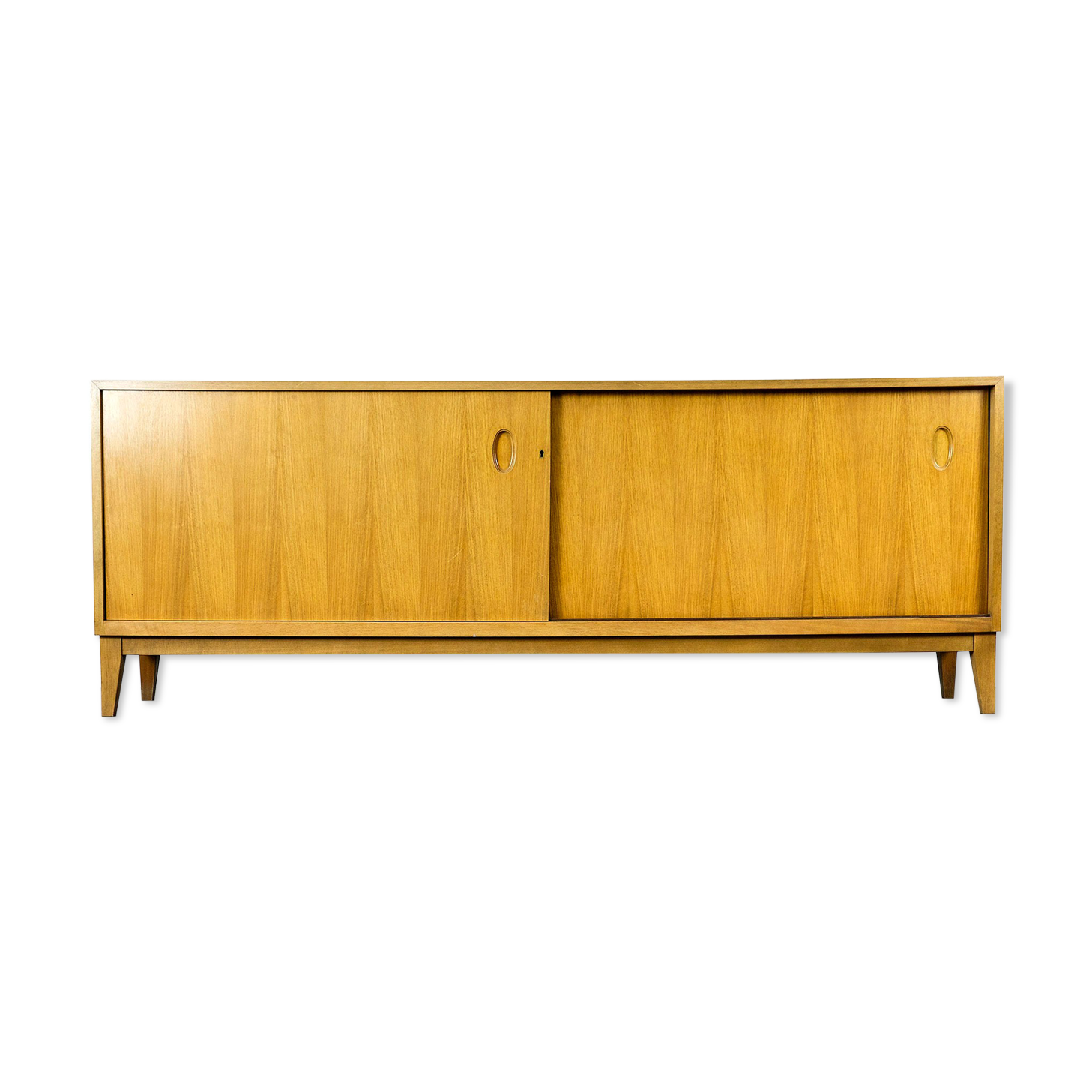 Enfilade en noyer vintage par Georg Satink pour WK Möbel, Allemagne, années 1960