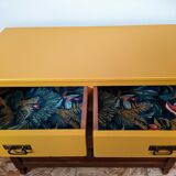 Yellow chest of drawers