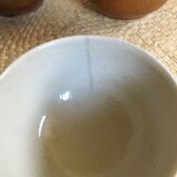 Series of 6 sandstone bowls