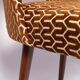 'Shell' chair chocolate mid-century, Europe, 1960s