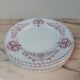 Assiettes plate Lunéville modèle Sébastopol Aux Lions de Faïence