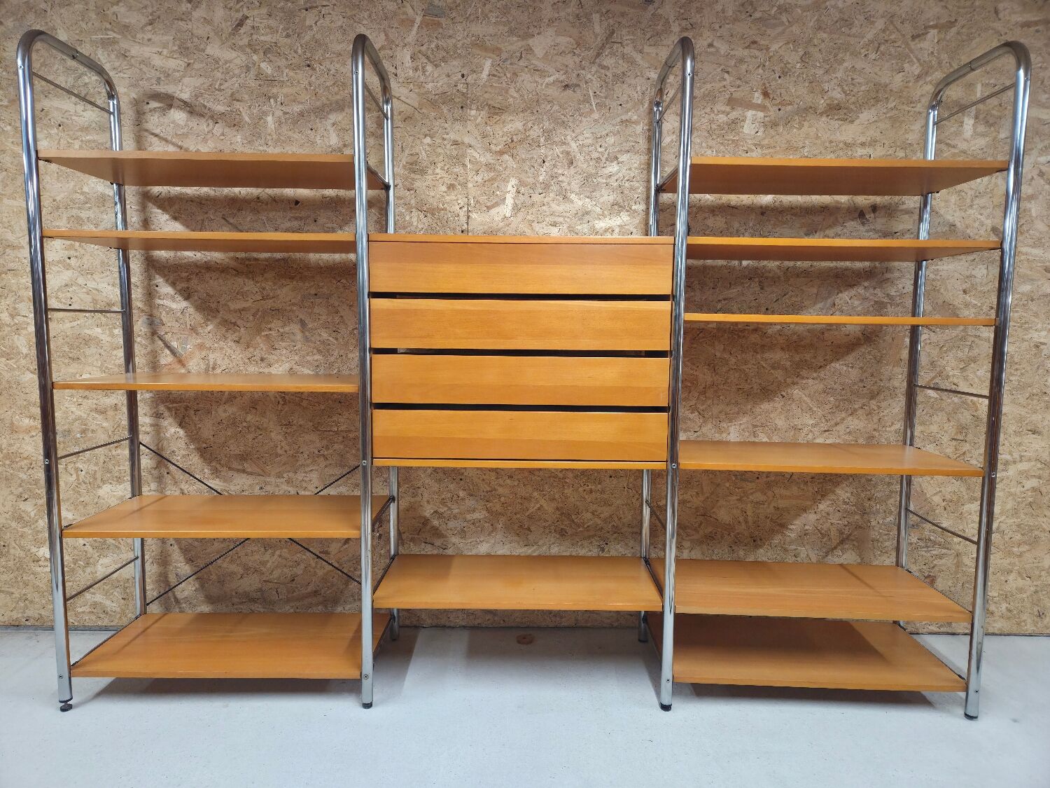 "Ikea shelf Sweden 1980"