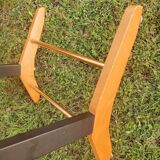 Night valet in beech and brass by Fratelli