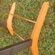 Night valet in beech and brass by Fratelli