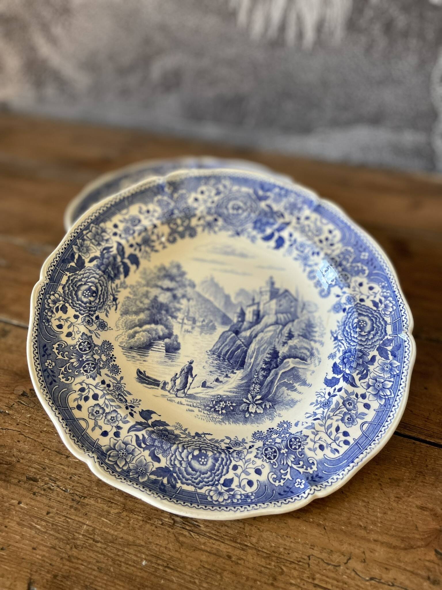 2 Villeroy and Boch Burgenland soup plates