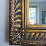 A gilt wood and gesso picture frame mirror, French Second Empire style