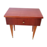 Bedside table, 1950s design sofa
