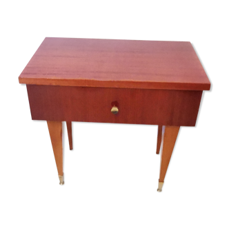 Bedside table, 1950s design sofa