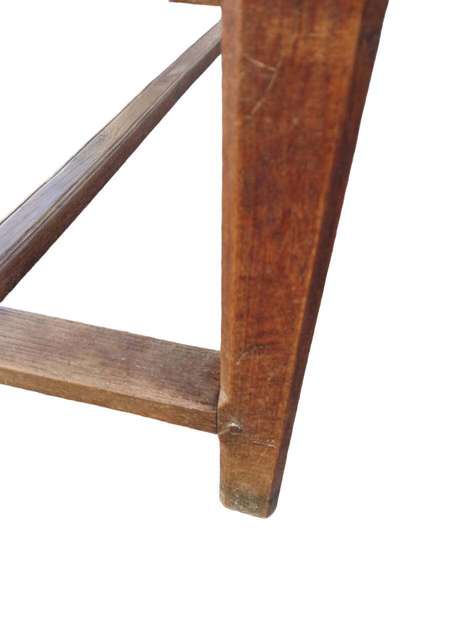 19th century oak farm table