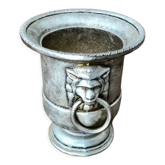Silver-plated tumbler