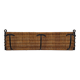 Wall-mounted rattan coat rack 50/60'