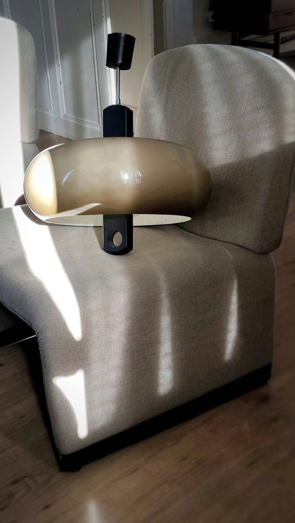 Suspension vintage spoutnik – années 70
