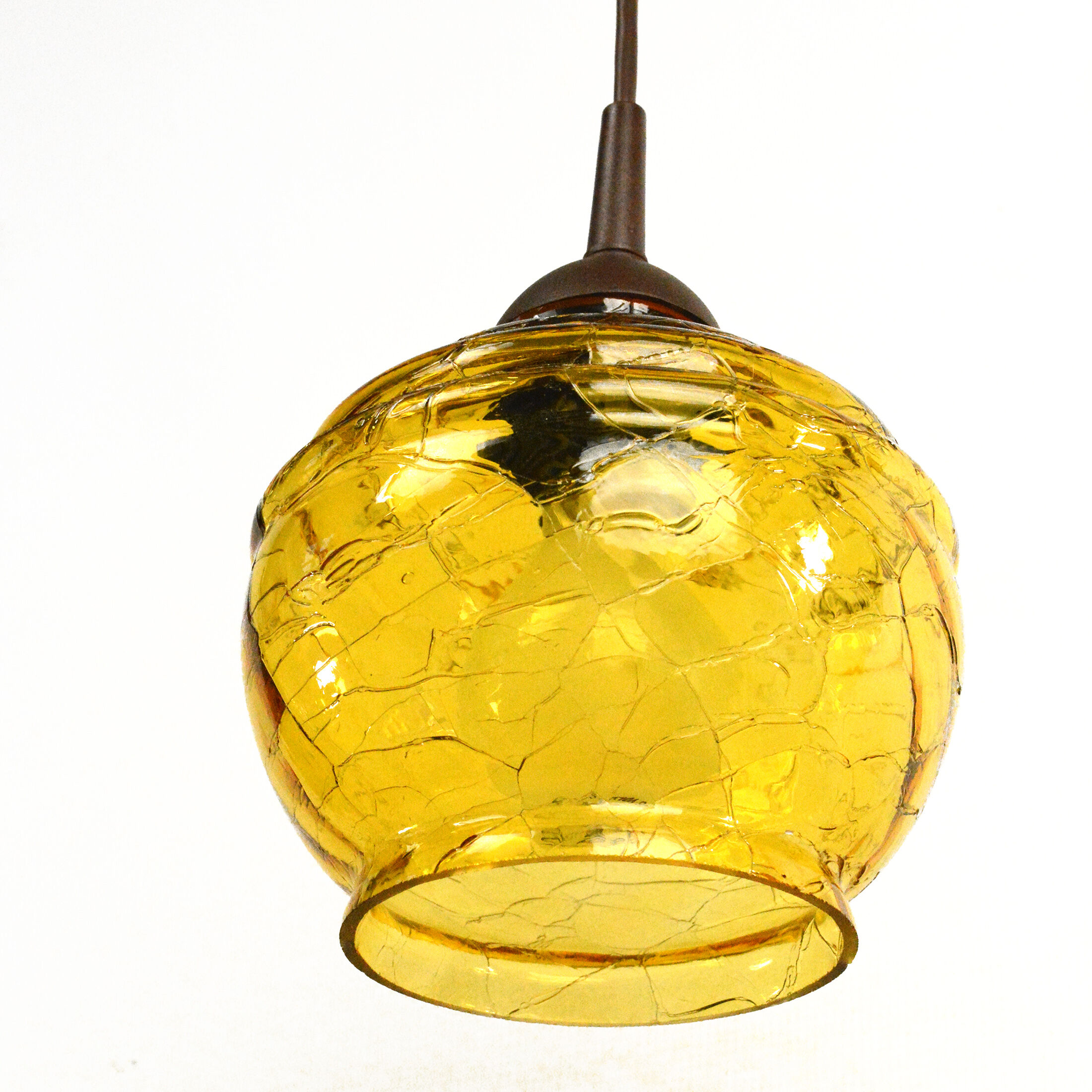 1970s modernist hanging lamp, poland
