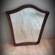 Miroir bois trapèze 58x73