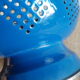 Vintage blue enamelled strainer