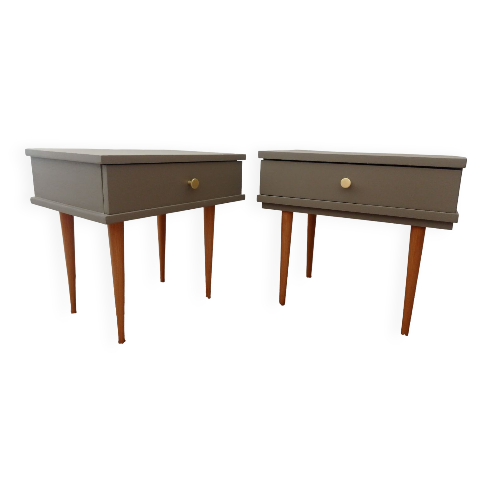 Paire de chevets vintage