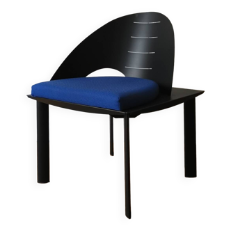 Fauteuil postmodern de Patrice Bonneau pour Genexco, 1980