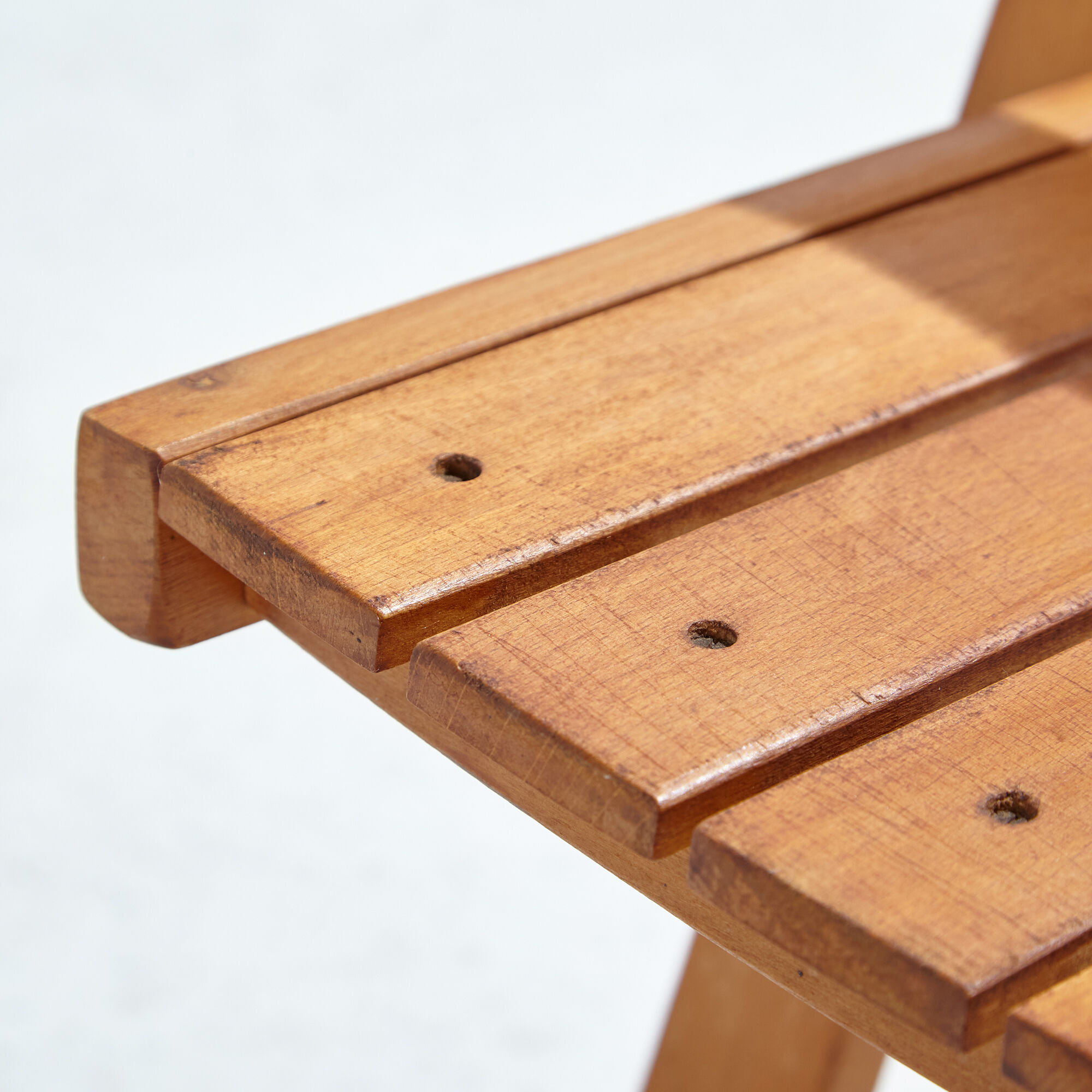 Chaises pliables en hêtre