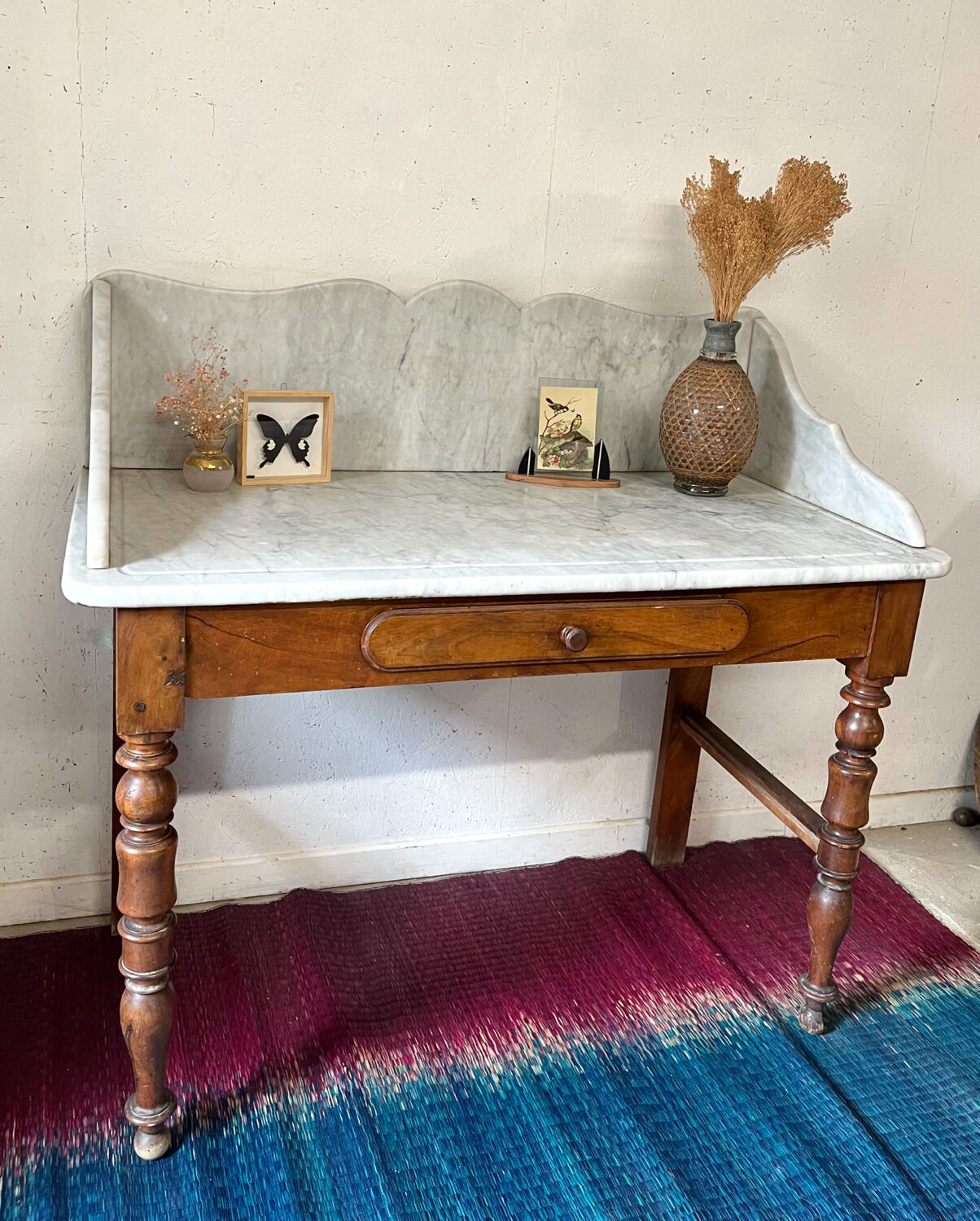 Antique toilet table